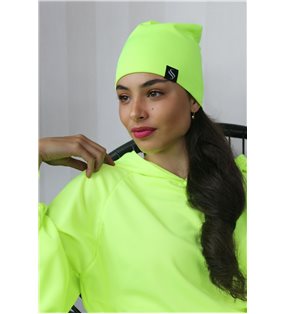 Čiapka Oli/neon, žltá
