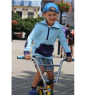 Chlapčenská mikina Samo/modrá