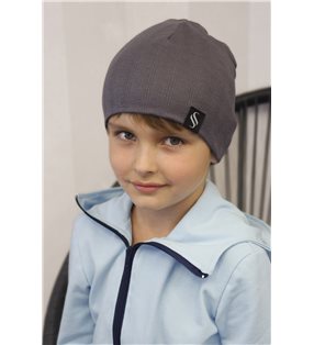 Detská čiapka Akai/šedá