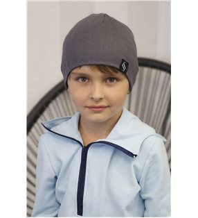 Detská čiapka Akai/šedá