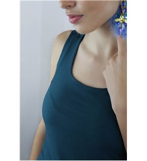 Top Zara/petrolejová
