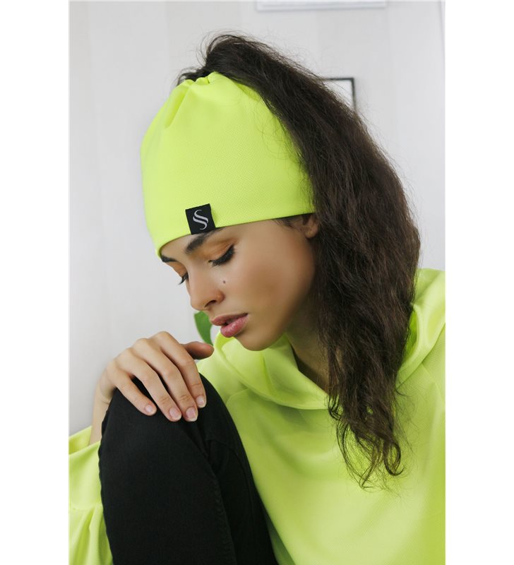 Čiapka Oli/ neon žltá