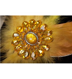 necklace gold&yellow