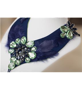 Necklace darkblue