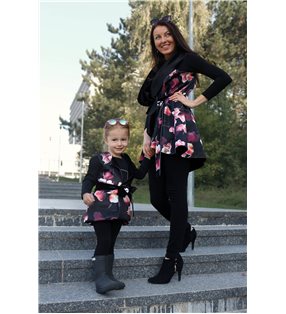 Set "mama a dcéra" vestičky / magnólia