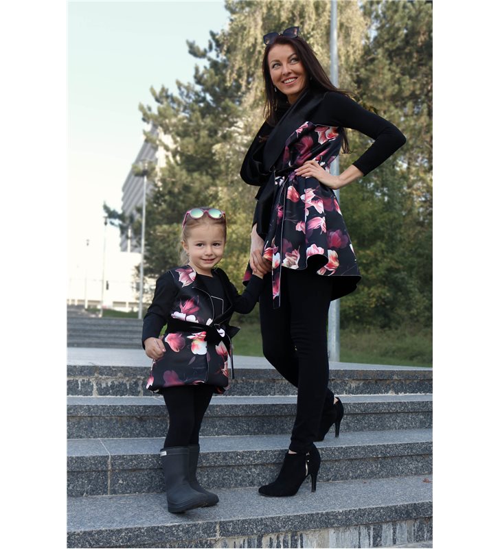 Set "mama a dcéra" vestičky / magnólia